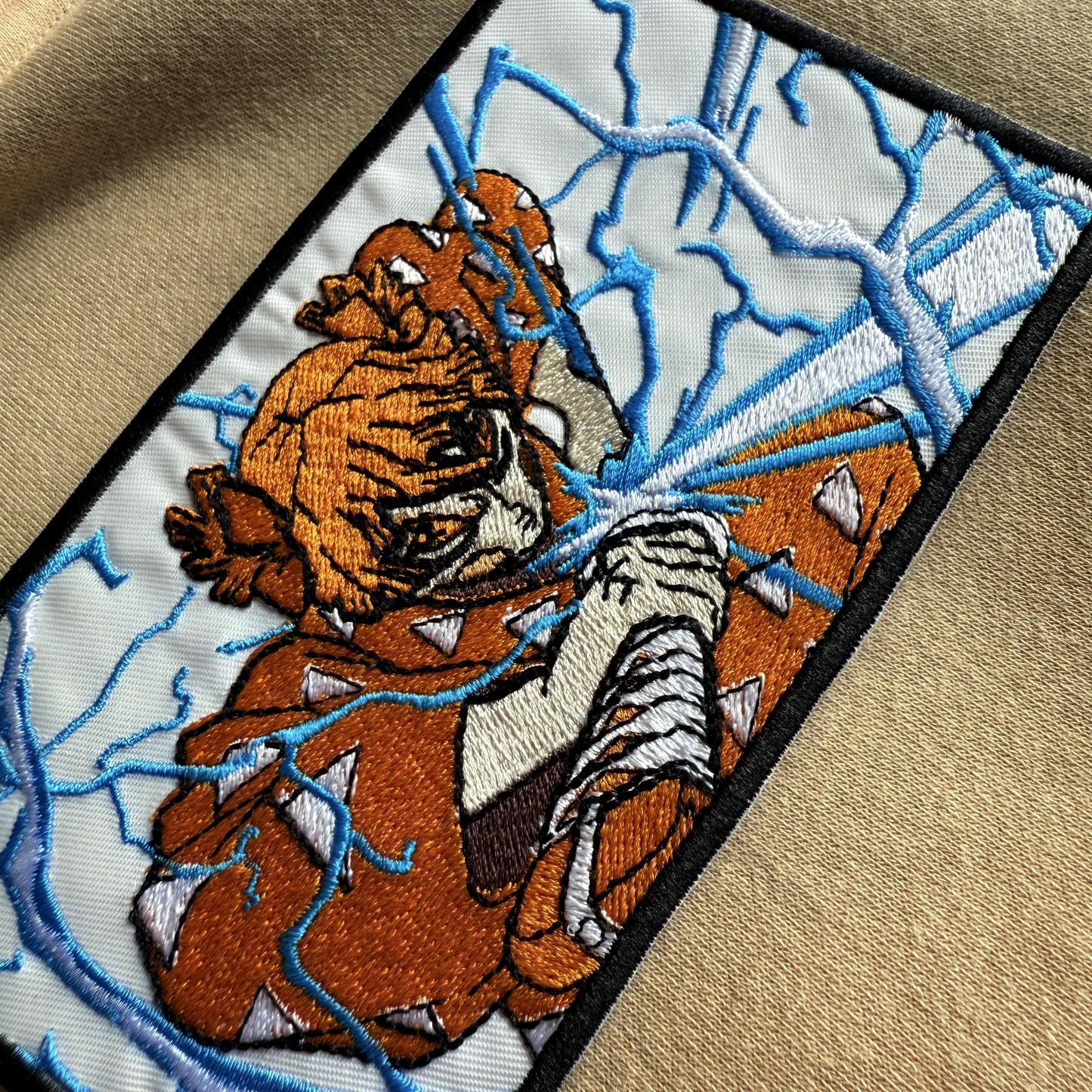 ZENITSU - ANIME EMBROIDERED HOODIE/SWEATSHIRT