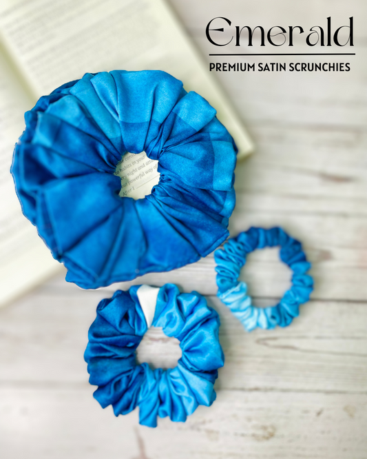 CELESTIAL - PREMIUM SATIN HAIR SCRUNCHIE