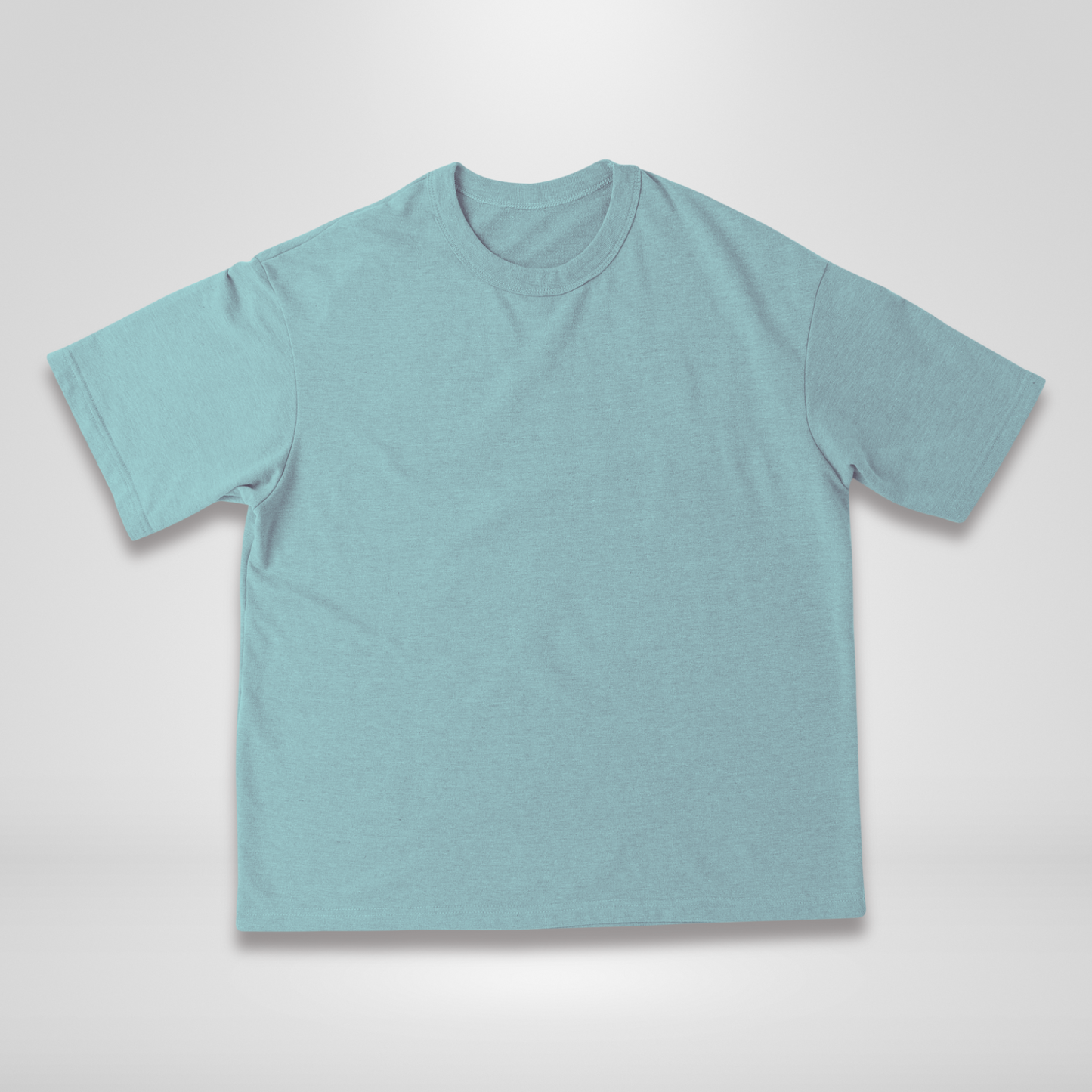 PALE AQUA - SOLID OVERSIZED TSHIRT