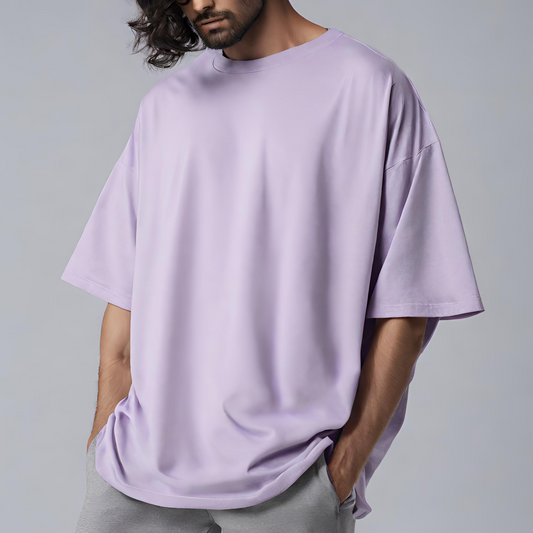 LILAC - SOLID OVERSIZED TSHIRT