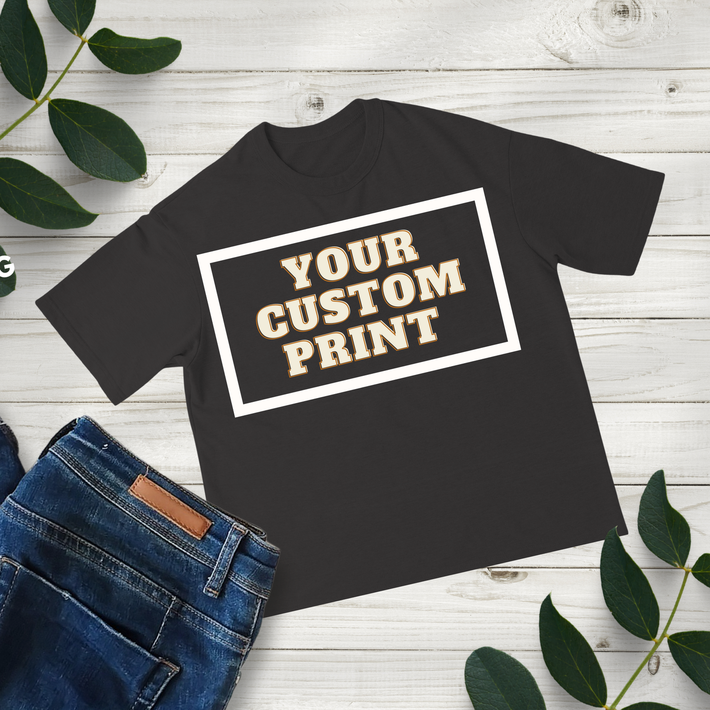 CUSTOM PRINTED OVERSIZED TSHIRTS